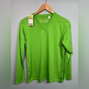Women's Apple Green Long Sleeve Tee